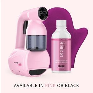 Bronze babe mine tanning pink gun.